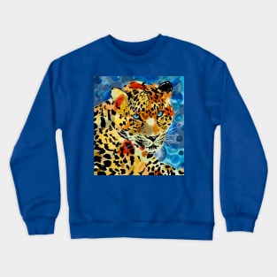 Amur Leopard Crewneck Sweatshirt